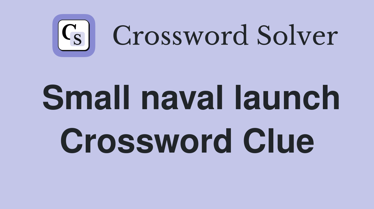 small sailboats crossword clue